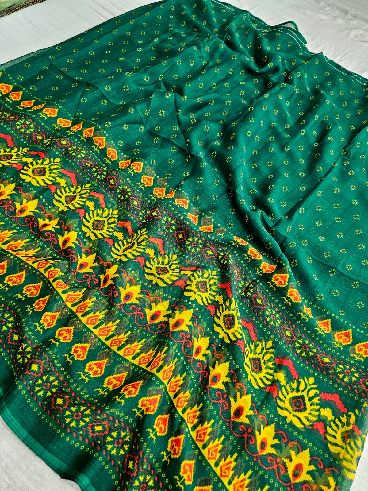 Chiffon Printed Saree