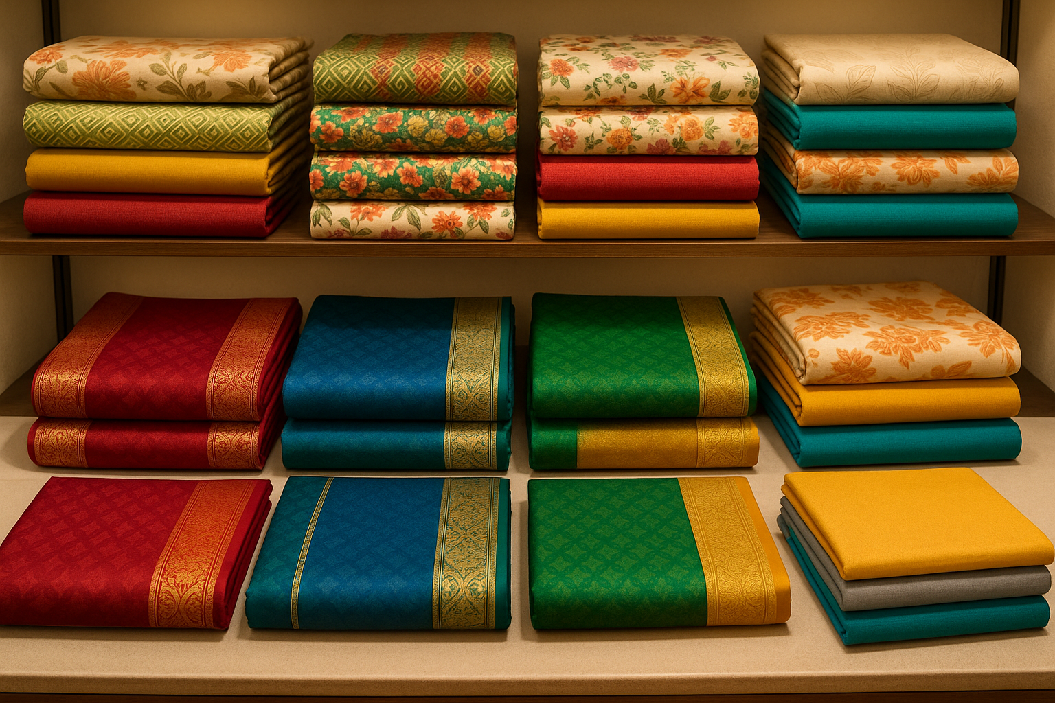 sarees and bedsheet for sale